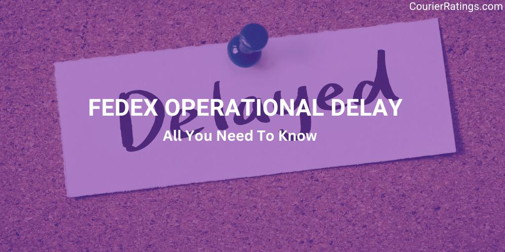 Anyone know what operational delay means and when I can even