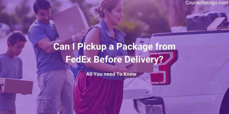 Can I Pickup a Package from FedEx Before Delivery