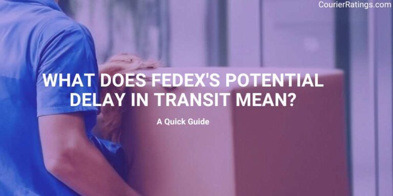 What Does FedEx's Potential Delay in Transit Mean