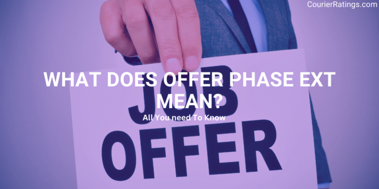 What does offer phase ext mean