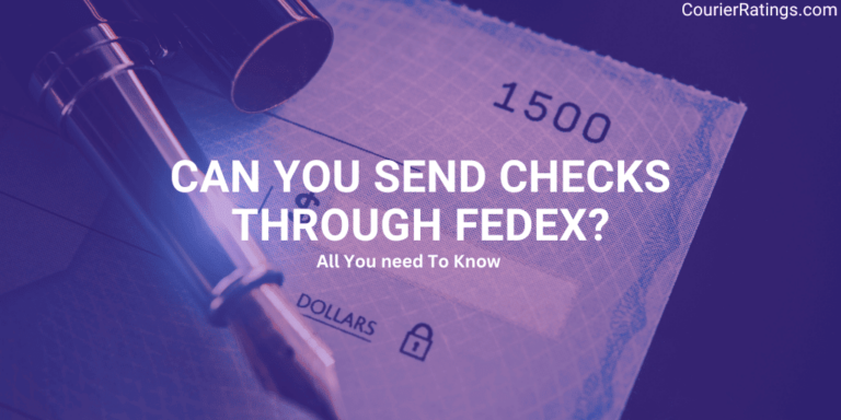 Can You Send Checks Through FedEx